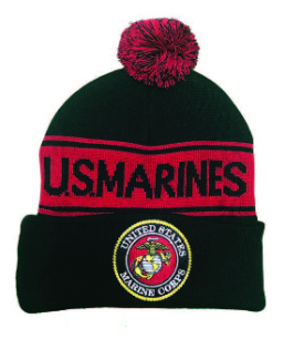 Marines Pom Pom Beanie