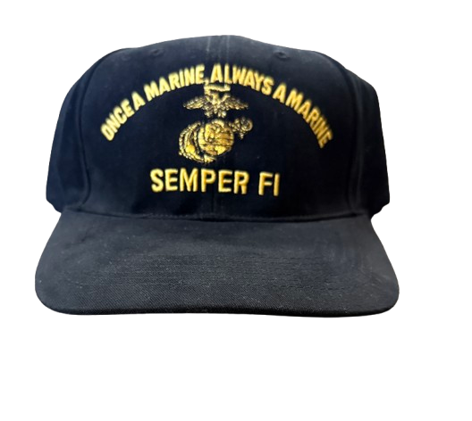 Semper Fi Ega Hat - Once a marine...