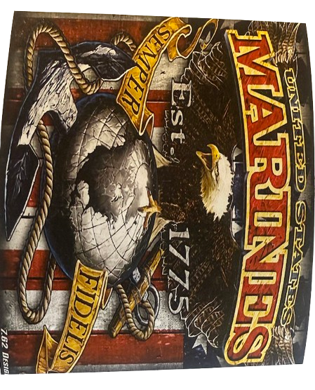 USMC Fighting Eagle Blanket