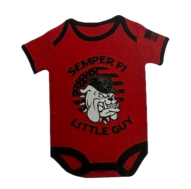 Youth Semper Fi Little Guy Onesie