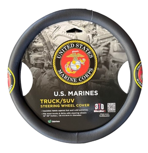 USMC Car Steering Wheel Cover for Trucks/ SUV