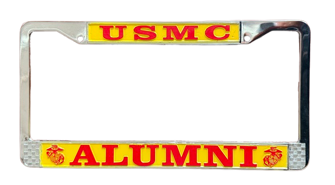 USMC Alumni License Frame