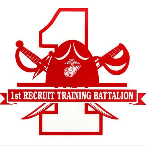 1st Battalion Decal | 1st Bn MCRD Car Window Decal – MCRD Museum Foundation