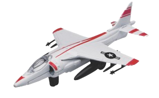 AV-8B Harrier Cast Flyer Plane