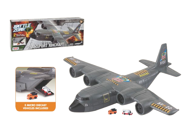Military Transport Aircraft Playset
