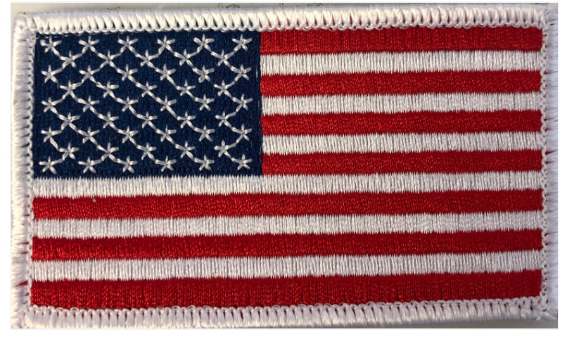 USA Flag Patch with Velcro