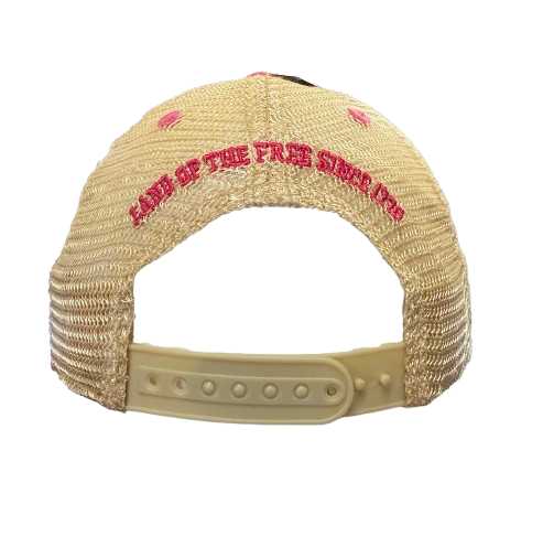 LADIES FLAG TRUCKER HAT
