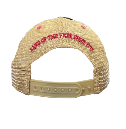 LADIES FLAG TRUCKER HAT