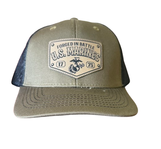 USMC FORGED IN COMBAT HAT