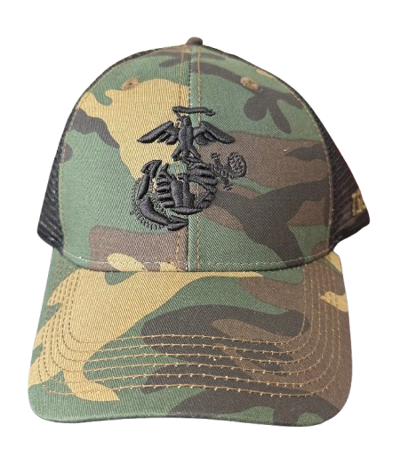 USMC Lo Pro Snap Back Cap - EGA logo