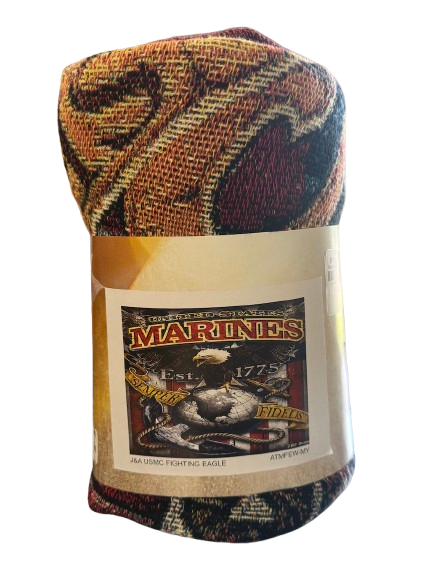 USMC Fighting Eagle Blanket