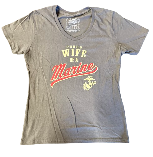 Proud Wife of a Marine Women's Shirt