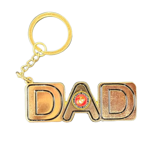 Marine Dad Keychain