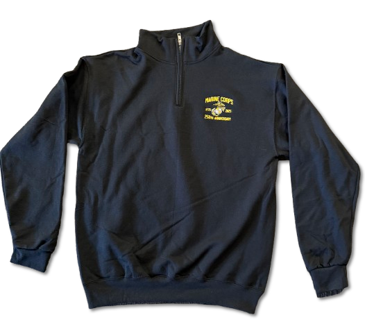 250 Year Anniversary Zip Fleece Sweater