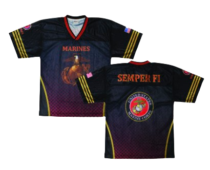 Marines Sublimated Football Jersey