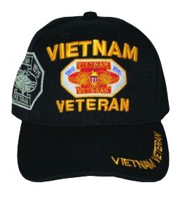 Vietnam Veteran Shadow Embroidery Cap