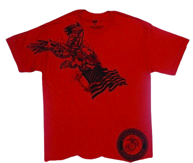 Marine Eagle Flag T-Shirt