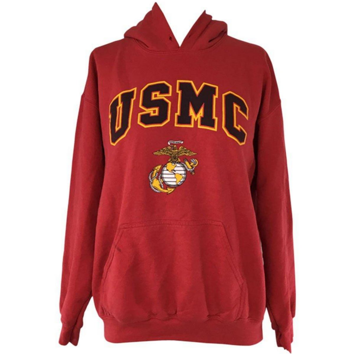 Red Usmc Jacket Red Marine Corps Sweatshirt | Red USMC Hoodie – MCRD Museum Foundation