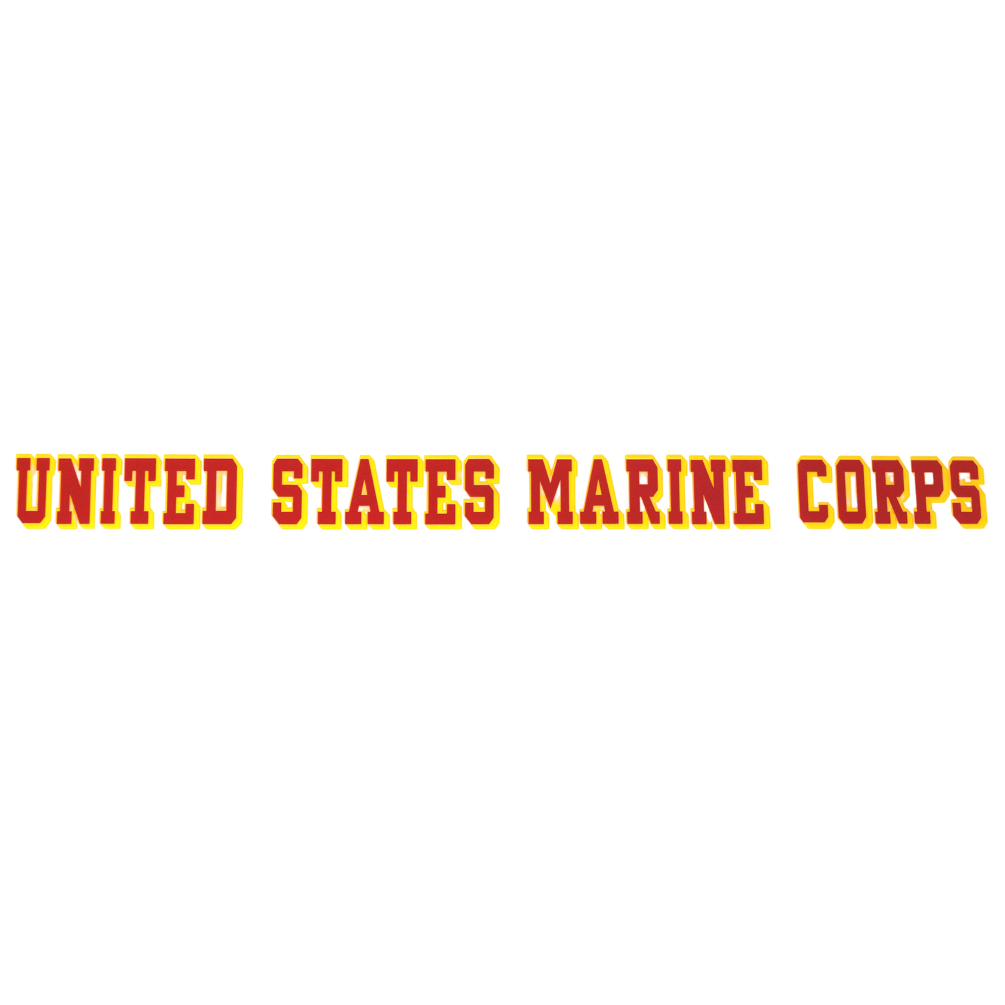 United States Marine Corps Window Strip 17.25" x 1.5" Decal