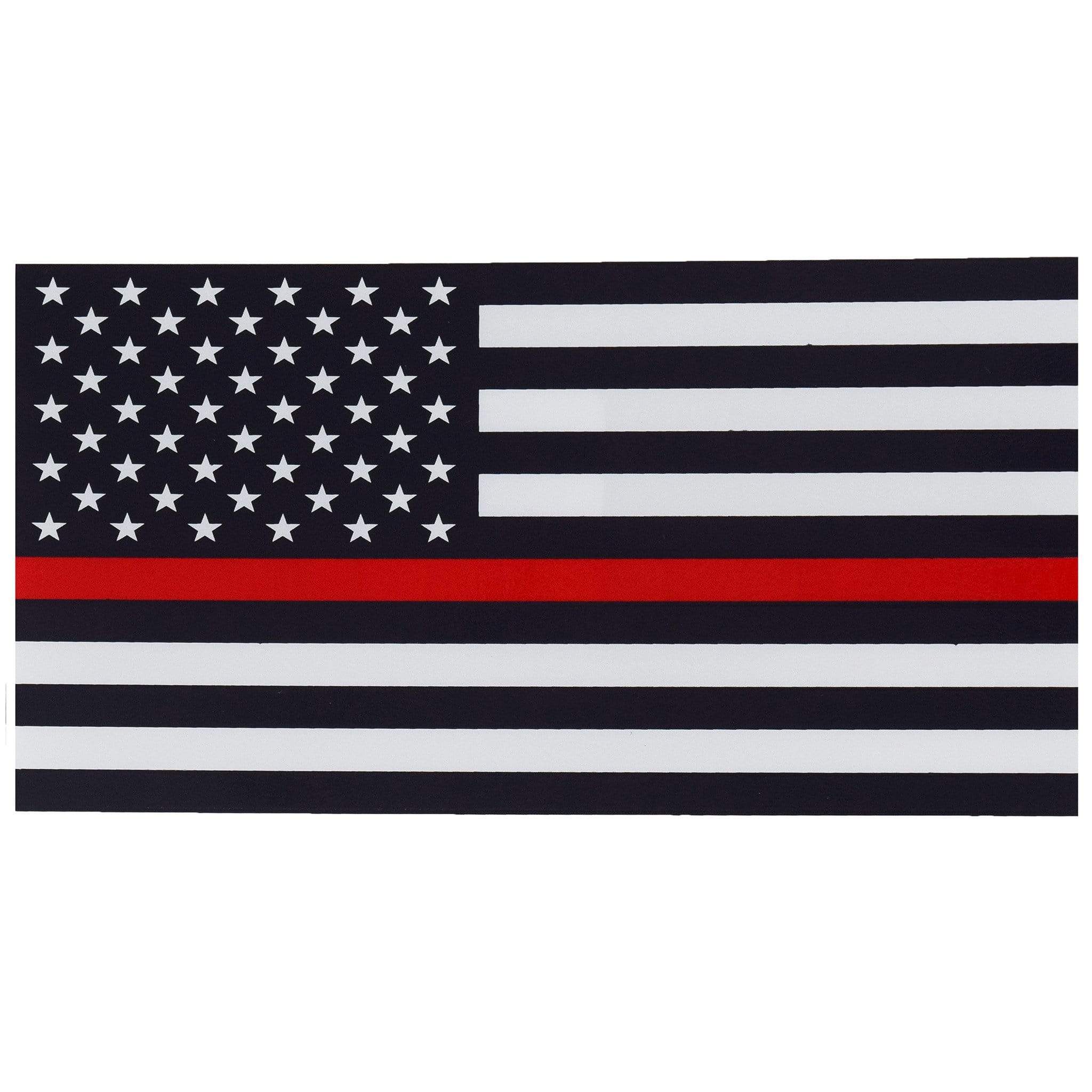 American Flag Red Line Decal | Thin Red Line Car Decal – MCRD Museum ...
