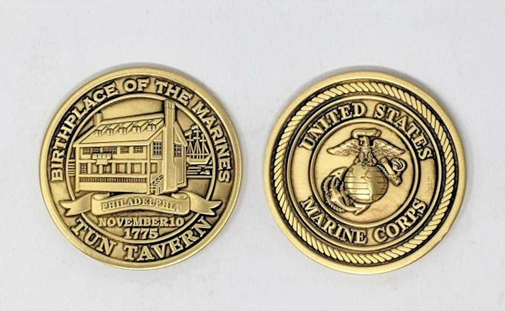 Tun Tavern Challenge Coin – MCRD Museum Foundation